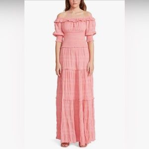 Bb Dakota by Steve Madden Smocked Long Maxi Dress